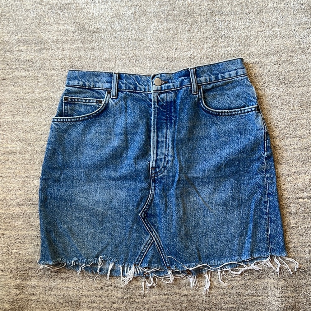 Reformation Jeans skirt 29